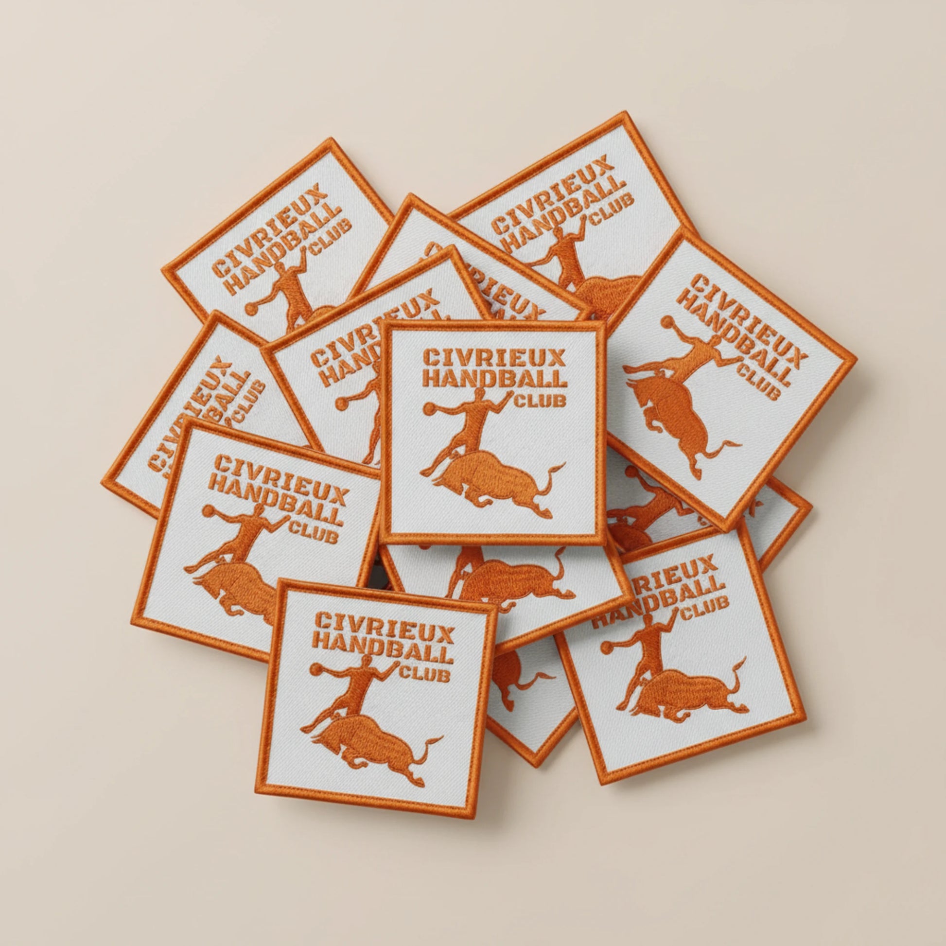 Civrieux Handball Club - Dos velcro