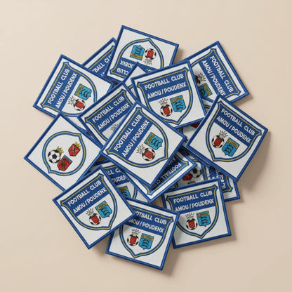 Dos velcro patch brodé PPATCH