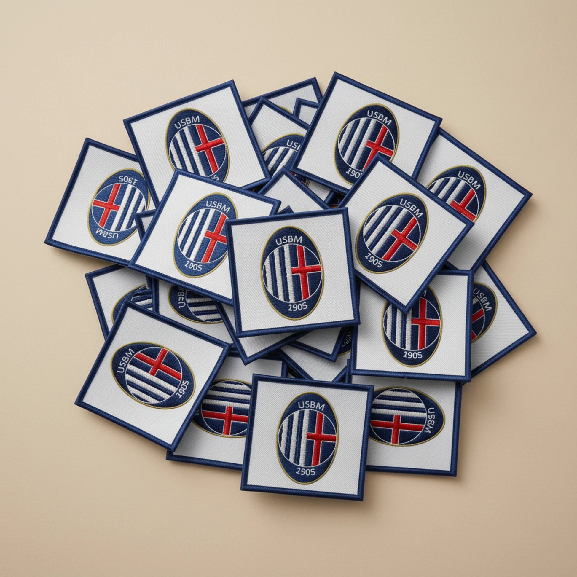 Dos velcro patch brodé PPATCH