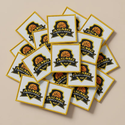 Dos velcro patch brodé PPATCH