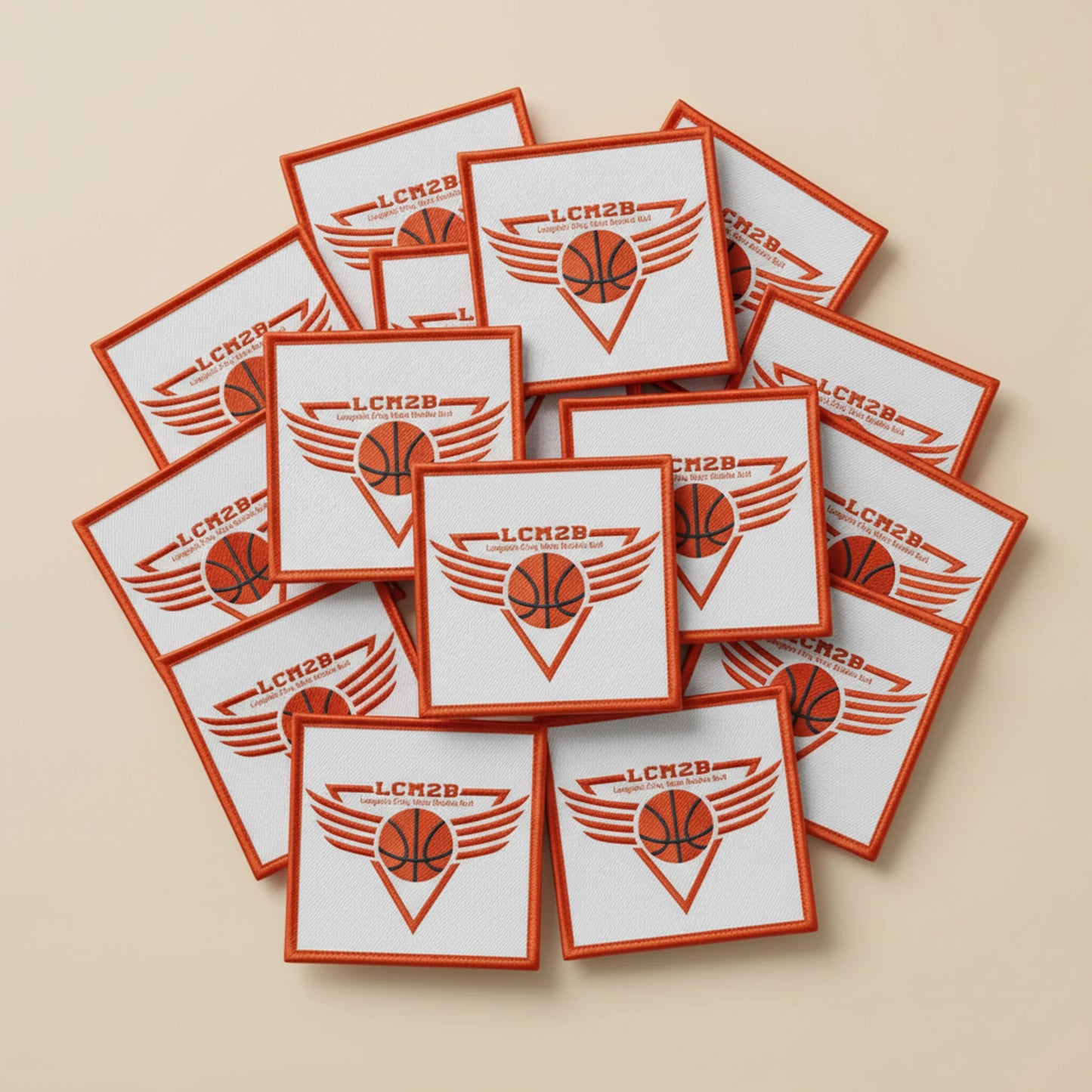Collection patchs brodés Basketball