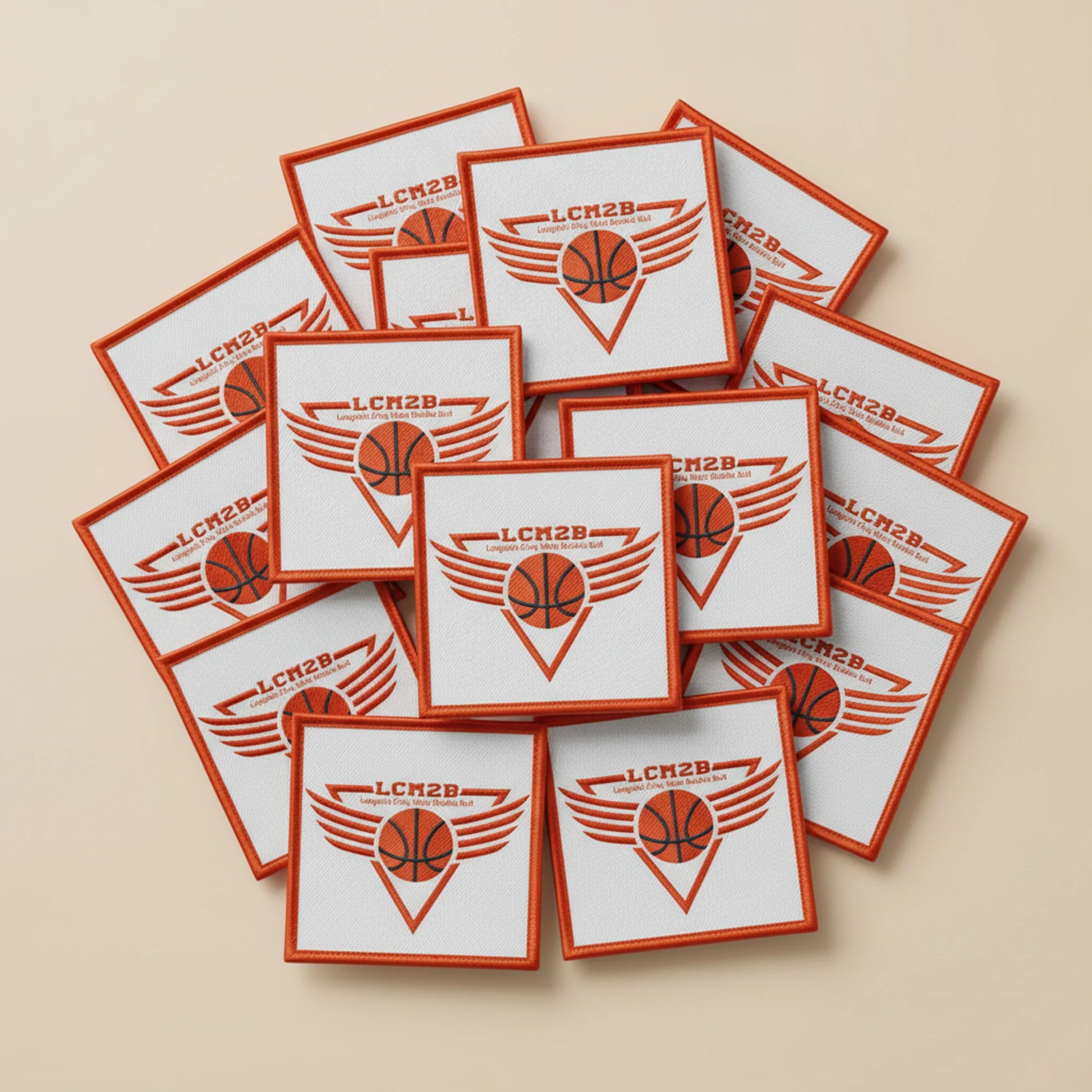 Collection patchs brodés Basketball
