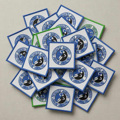 Dos velcro patch brodé PPATCH