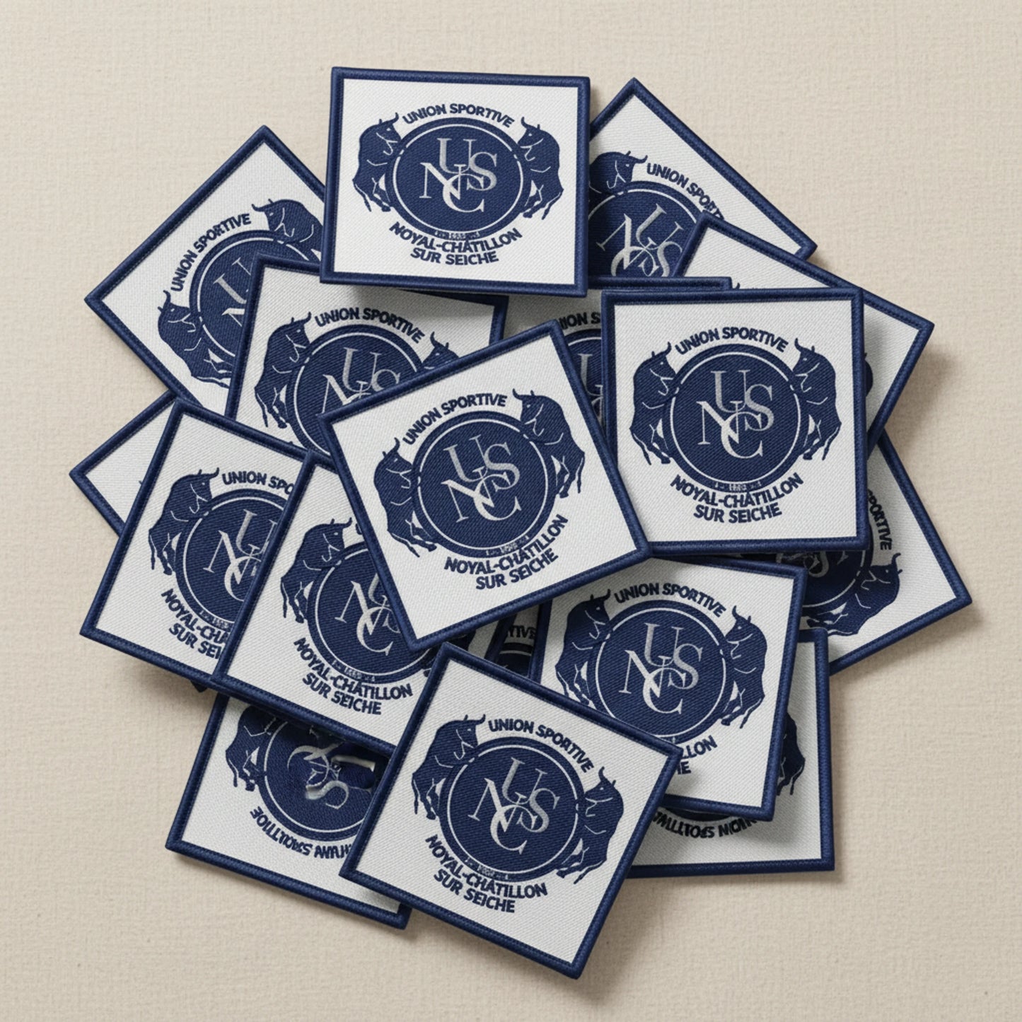 Dos velcro patch brodé PPATCH