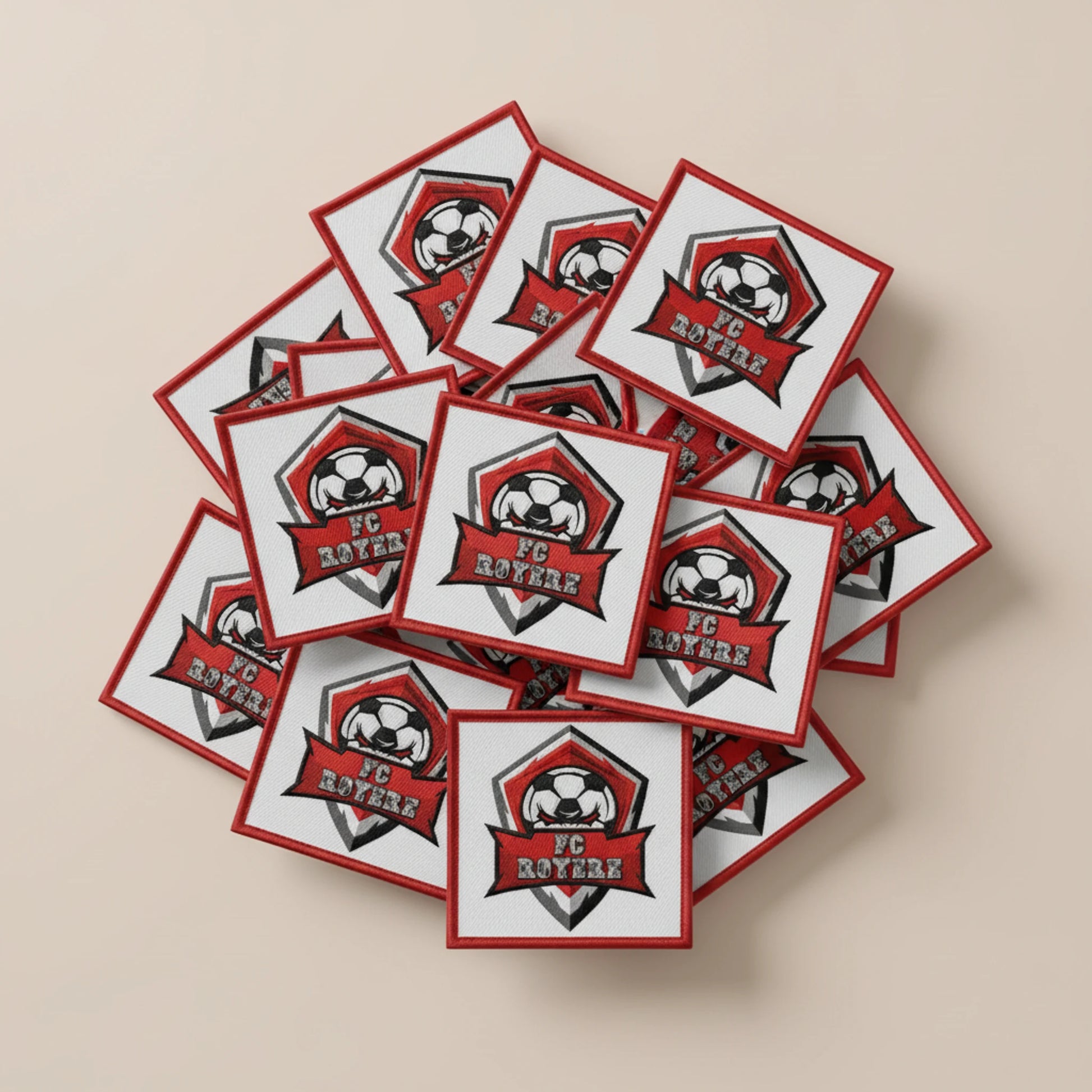 Dos velcro patch brodé PPATCH