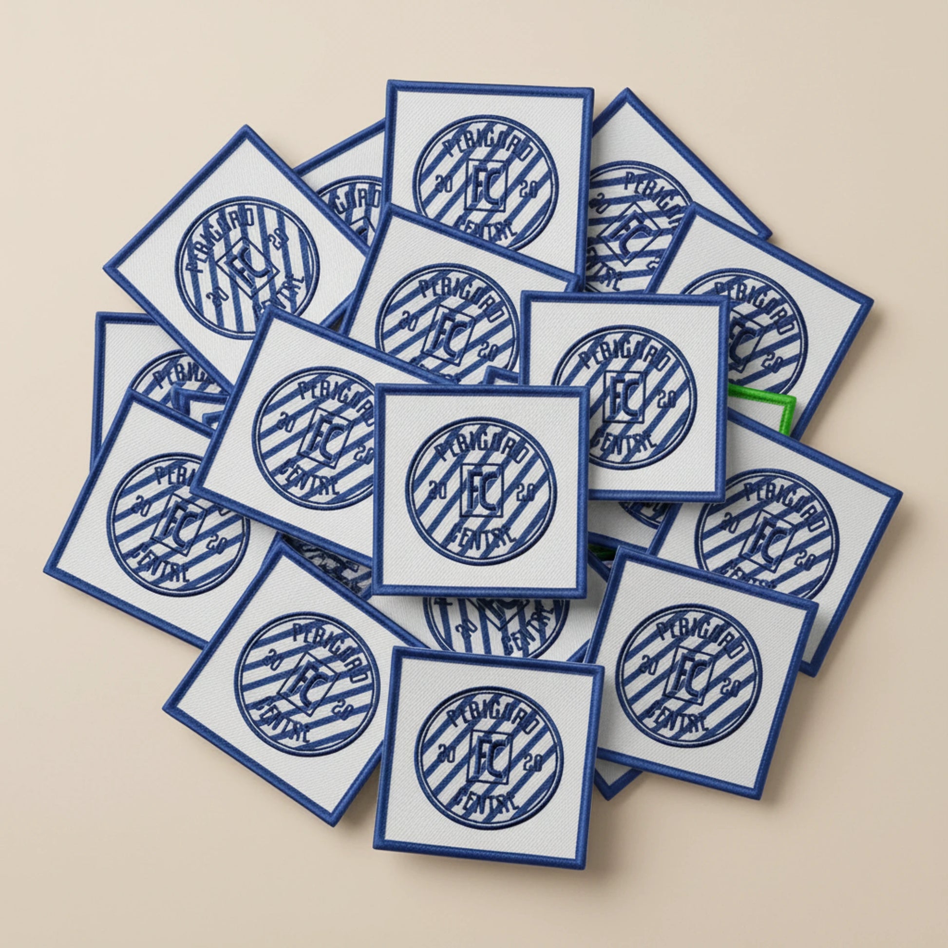 Dos velcro patch brodé PPATCH