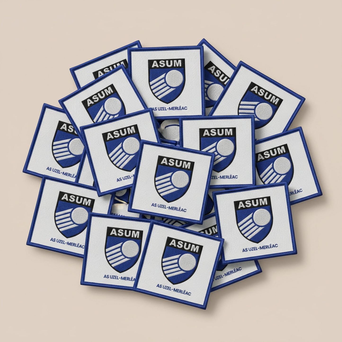 Dos velcro patch brodé PPATCH