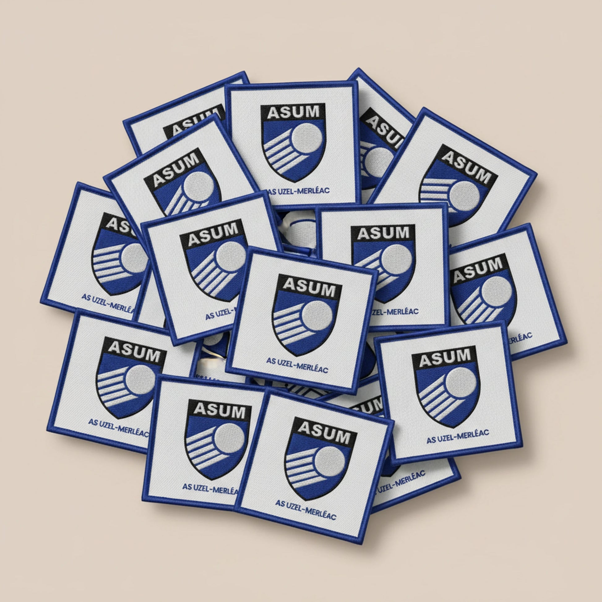 Dos velcro patch brodé PPATCH