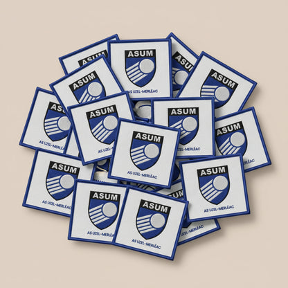 Dos velcro patch brodé PPATCH