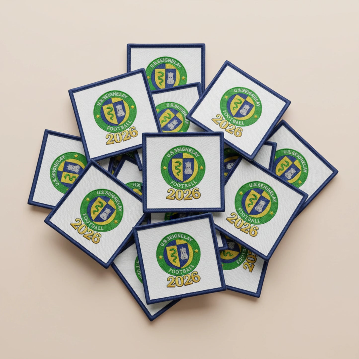 Dos velcro patch brodé PPATCH