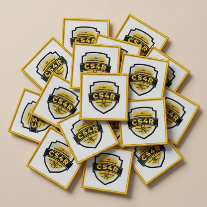Dos velcro patch brodé PPATCH