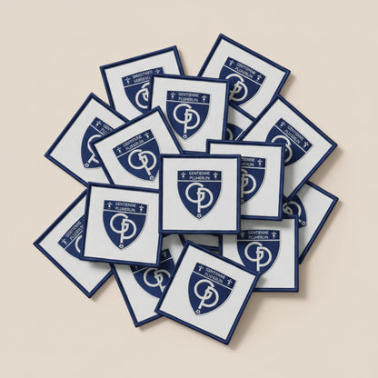 Dos velcro patch brodé PPATCH