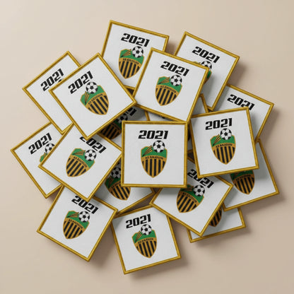 Collection patchs brodés Football