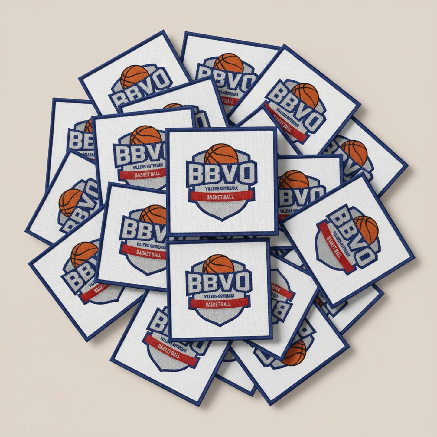 Dos velcro patch brodé PPATCH