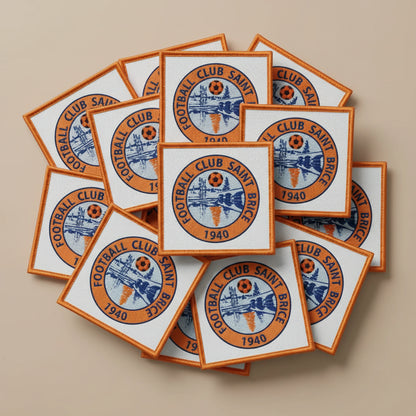Dos velcro patch brodé PPATCH