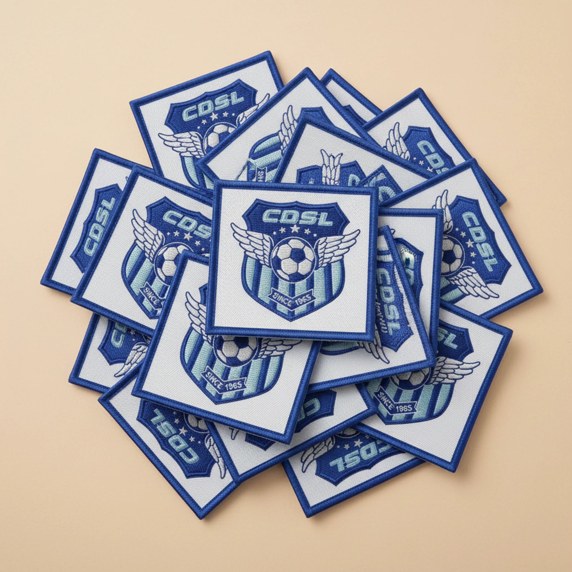 Dos velcro patch brodé PPATCH