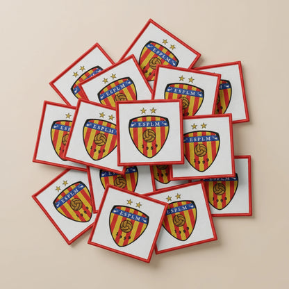 Dos velcro patch brodé PPATCH