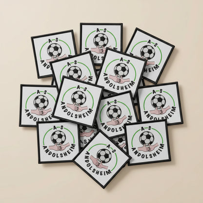 Collection patchs brodés Football