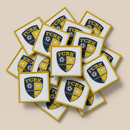Dos velcro patch brodé PPATCH