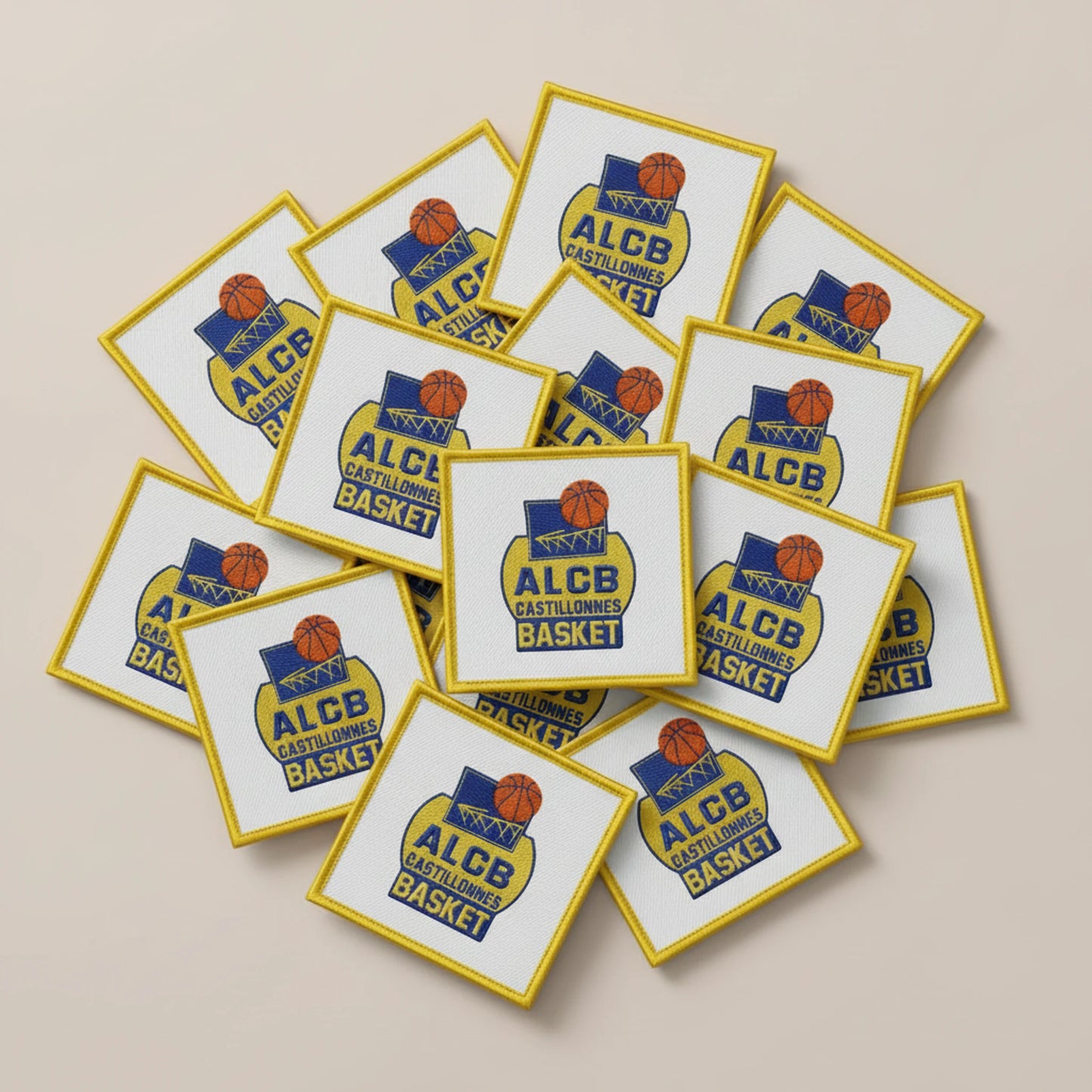 Dos velcro patch brodé PPATCH