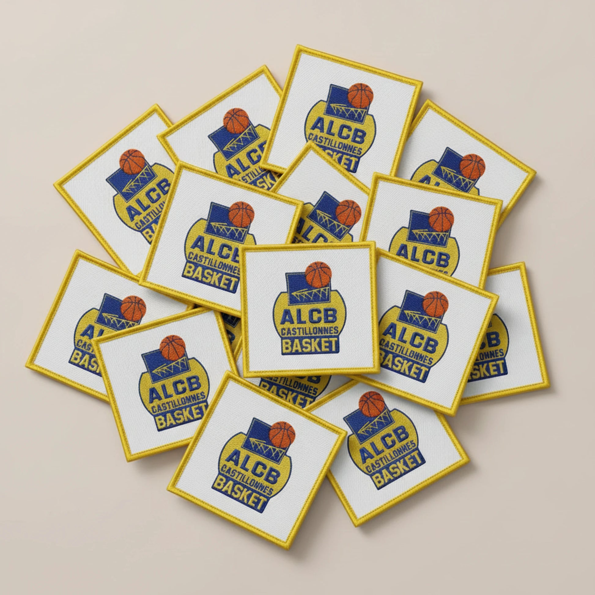 Dos velcro patch brodé PPATCH