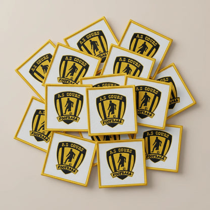 Dos velcro patch brodé PPATCH