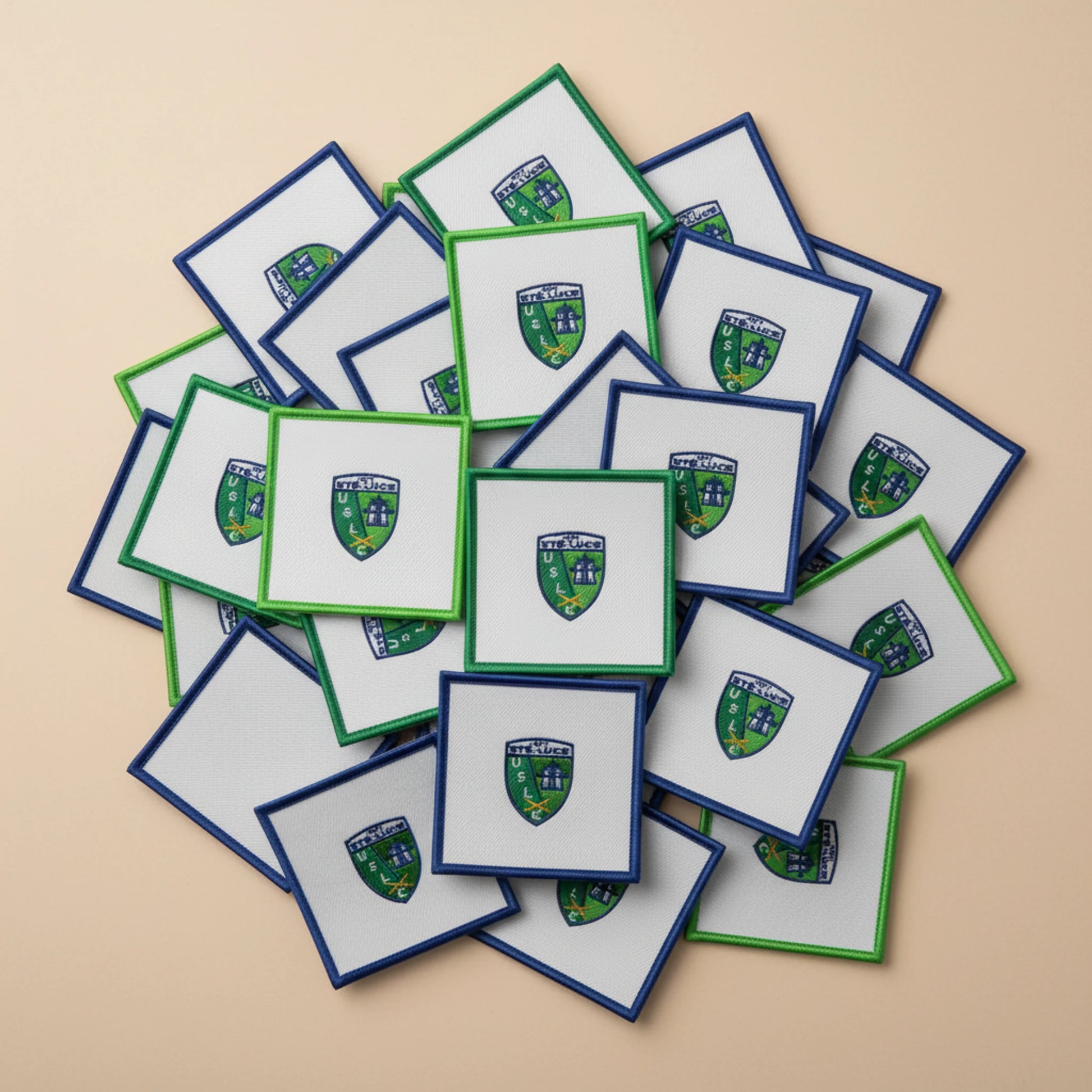 Dos velcro patch brodé PPATCH