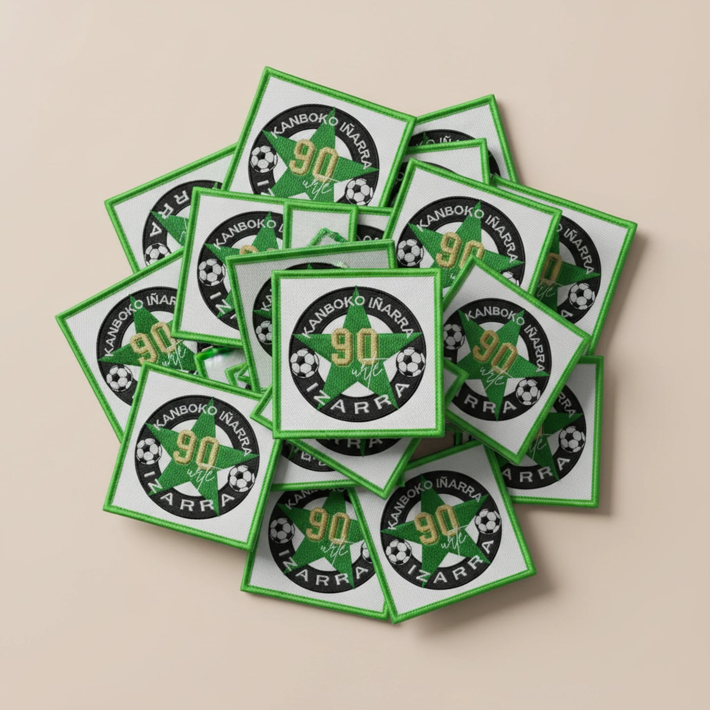 Dos velcro patch brodé PPATCH