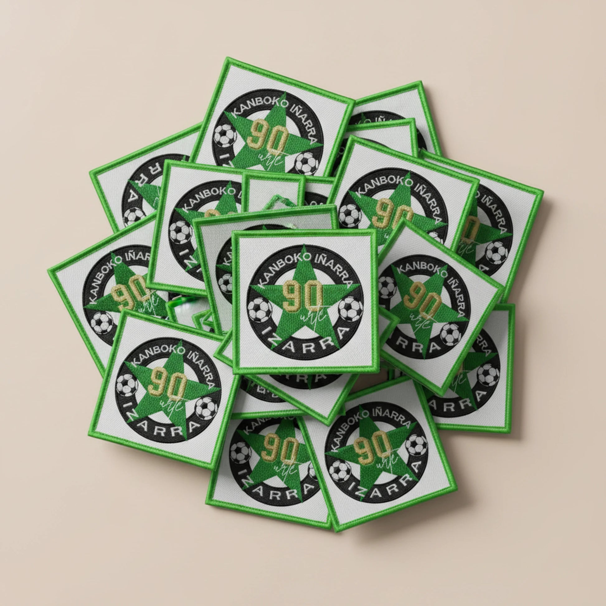 Dos velcro patch brodé PPATCH