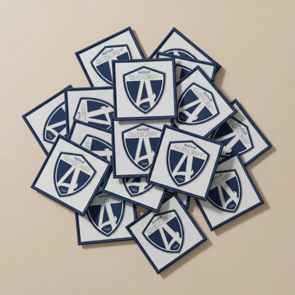 Dos velcro patch brodé PPATCH