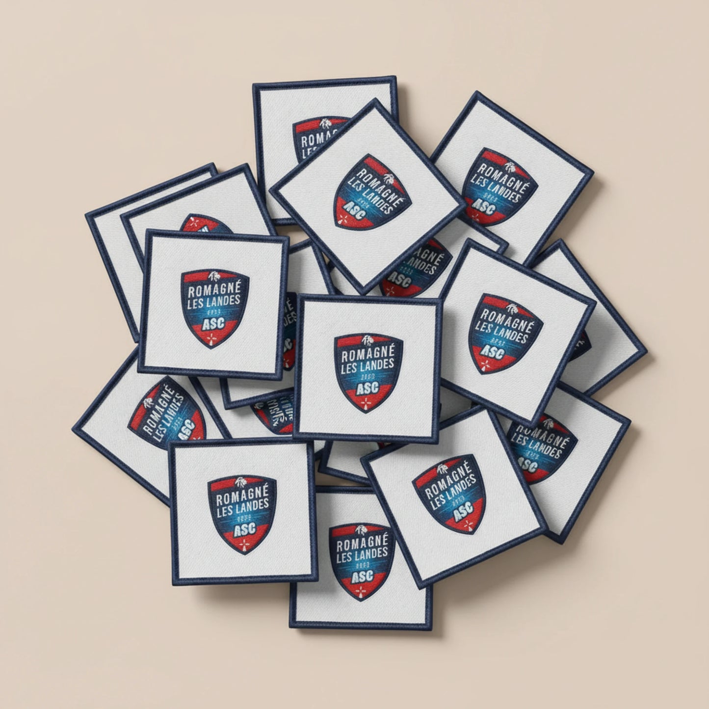 Dos velcro patch brodé PPATCH