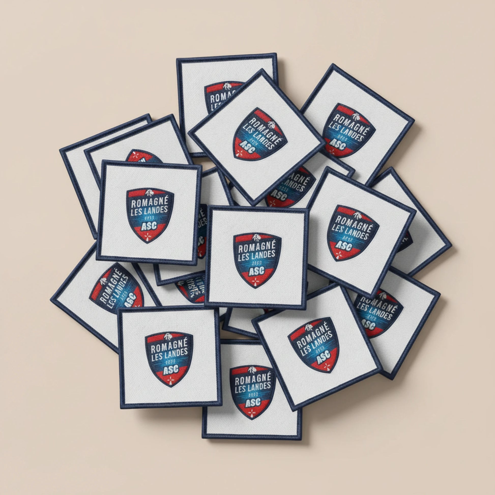 Dos velcro patch brodé PPATCH