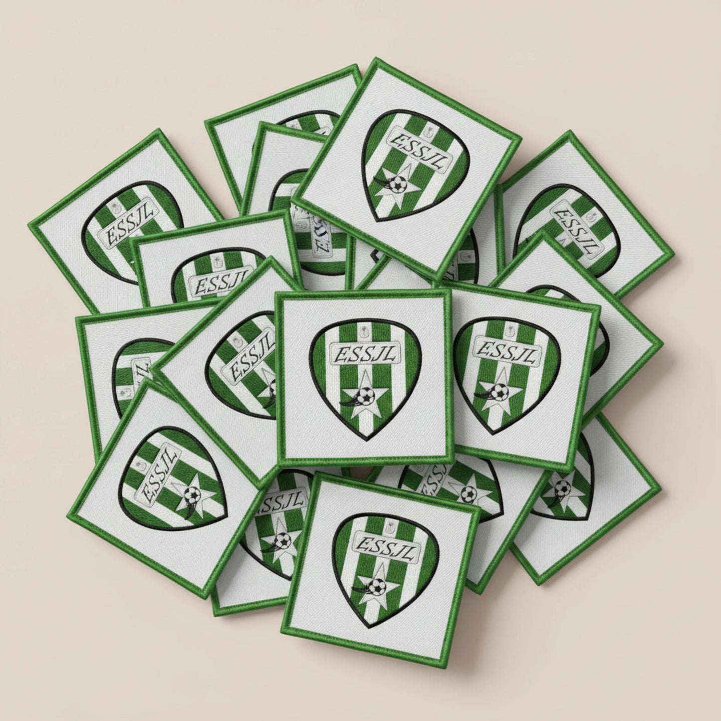 Dos velcro patch brodé PPATCH