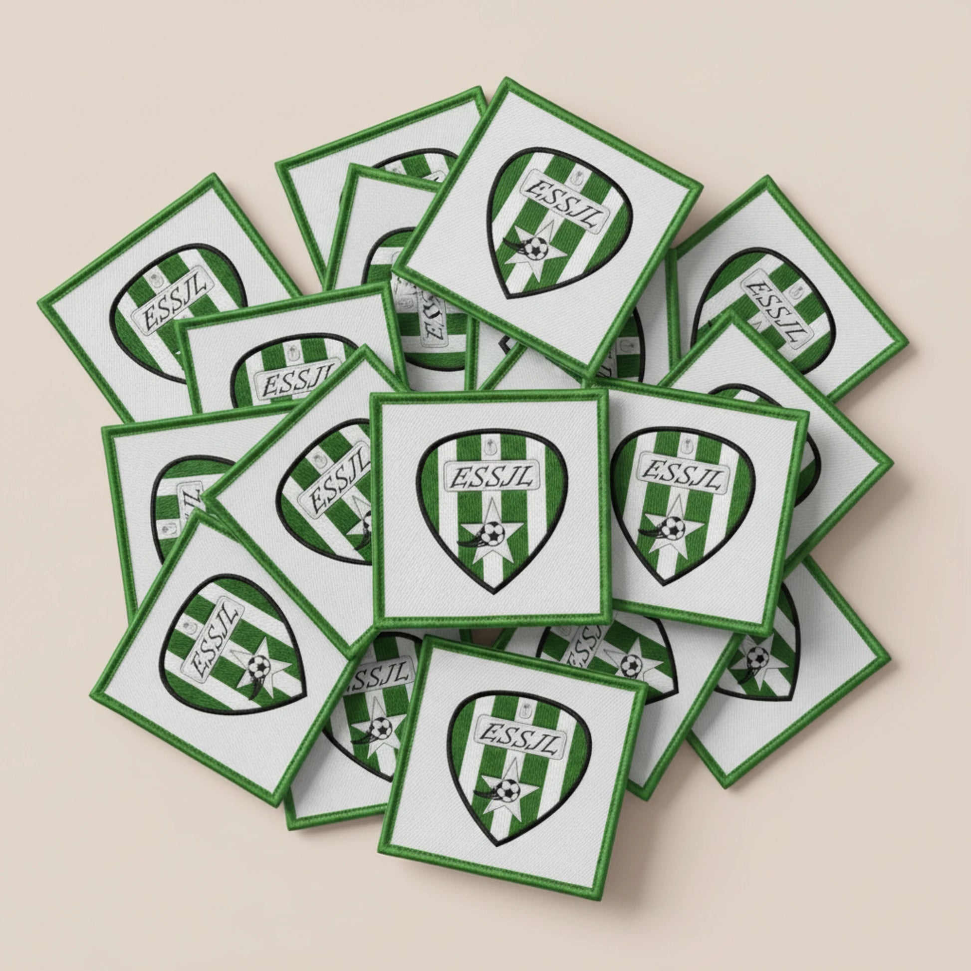 Dos velcro patch brodé PPATCH