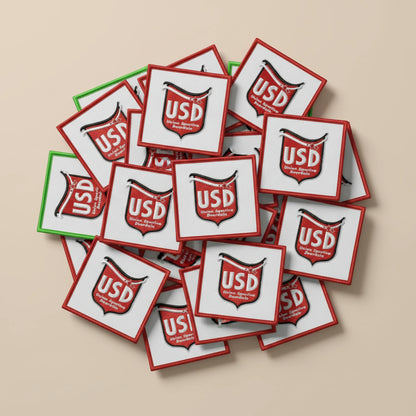 Dos velcro patch brodé PPATCH