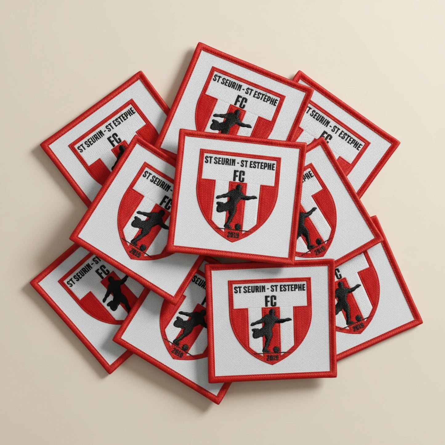 Dos velcro patch brodé PPATCH