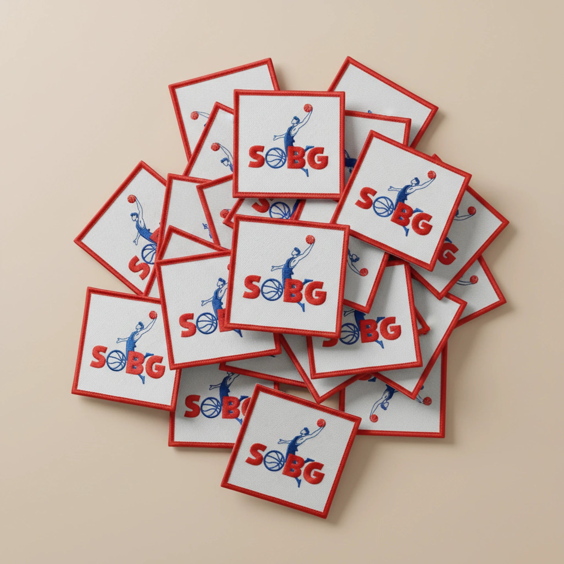 Dos velcro patch brodé PPATCH