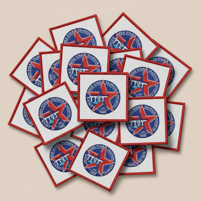 Dos velcro patch brodé PPATCH