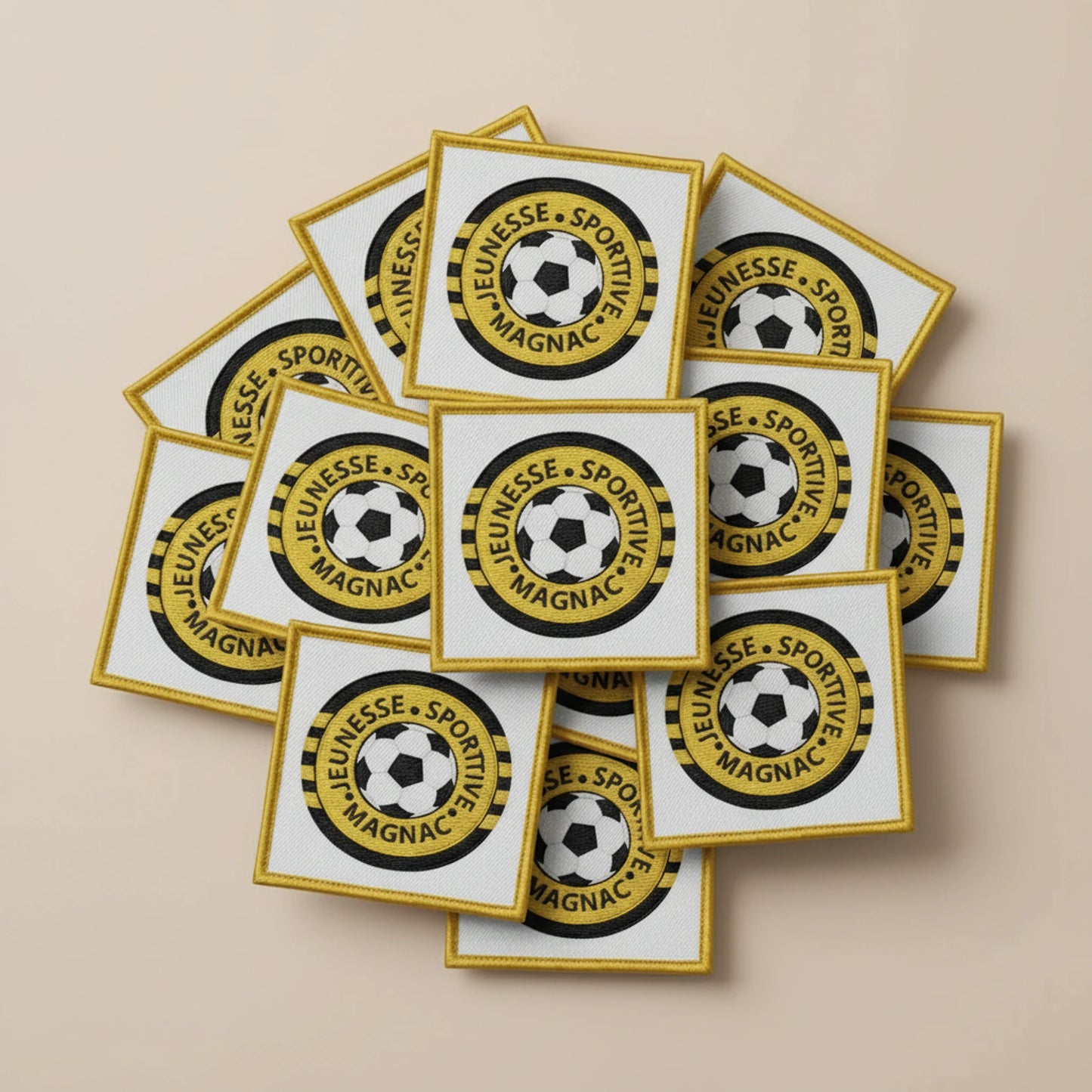 Dos velcro patch brodé PPATCH