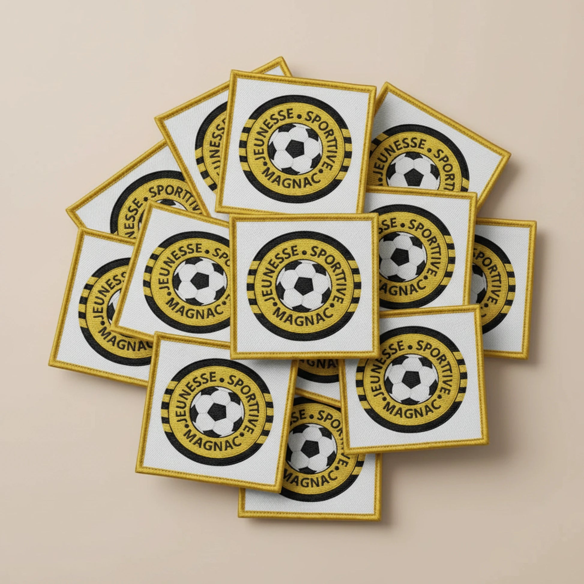 Dos velcro patch brodé PPATCH