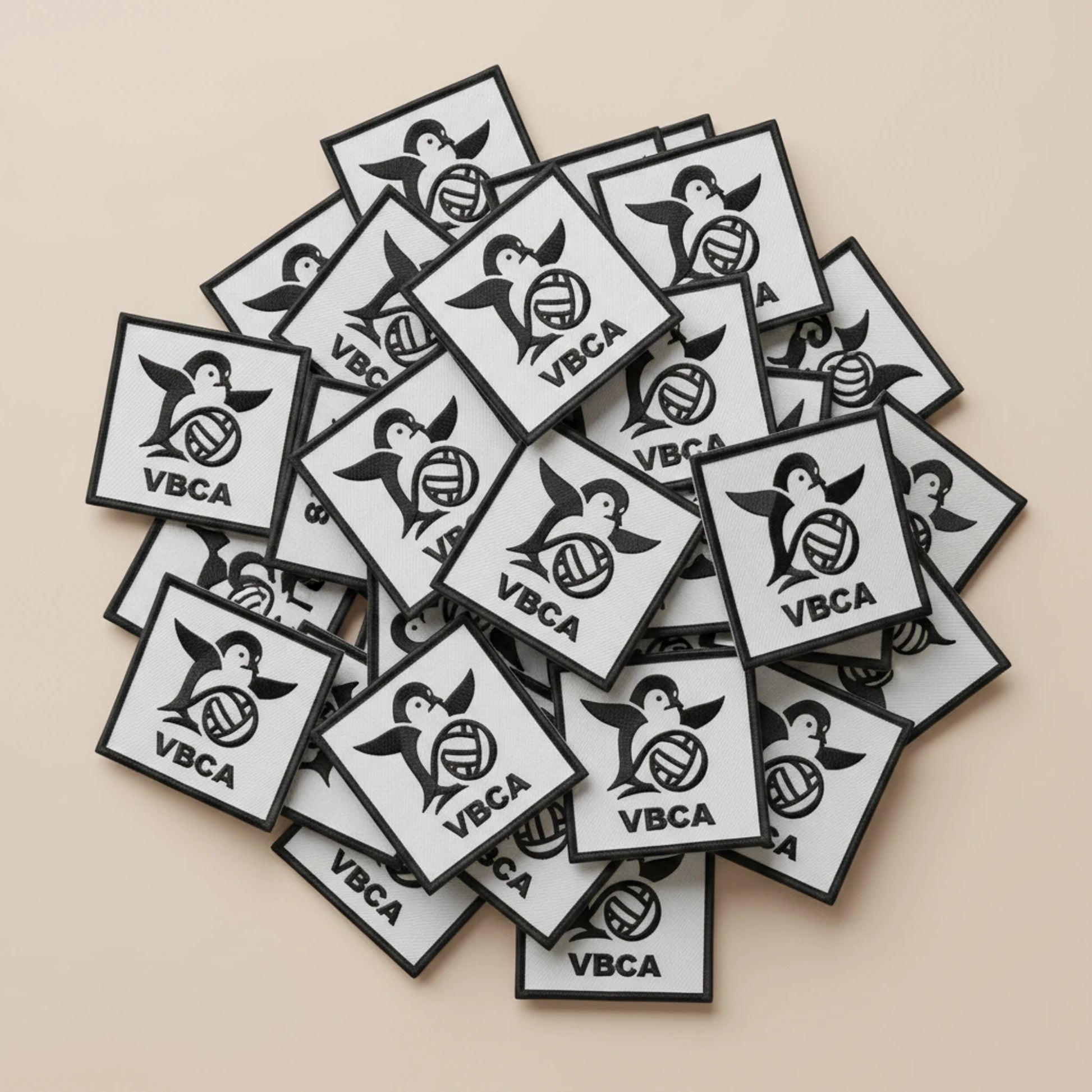 Dos velcro patch brodé PPATCH