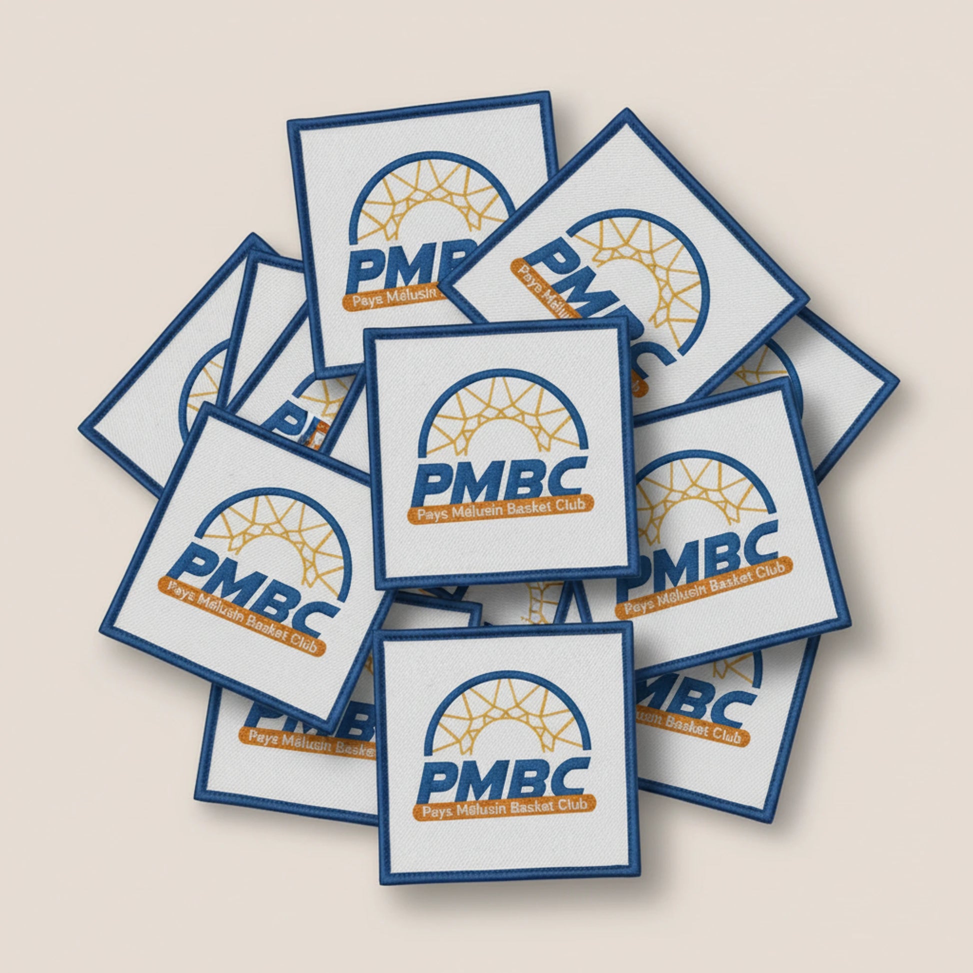 Collection patchs brodés Basketball