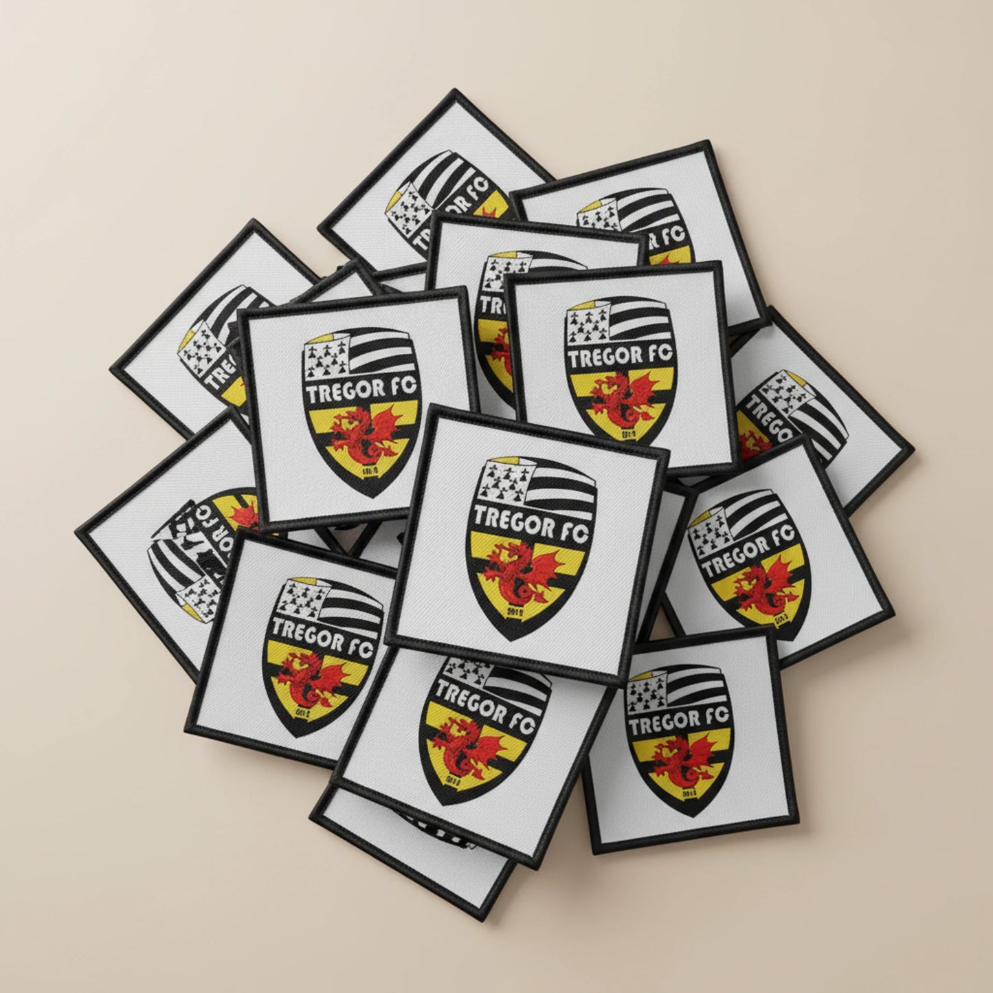Dos velcro patch brodé PPATCH