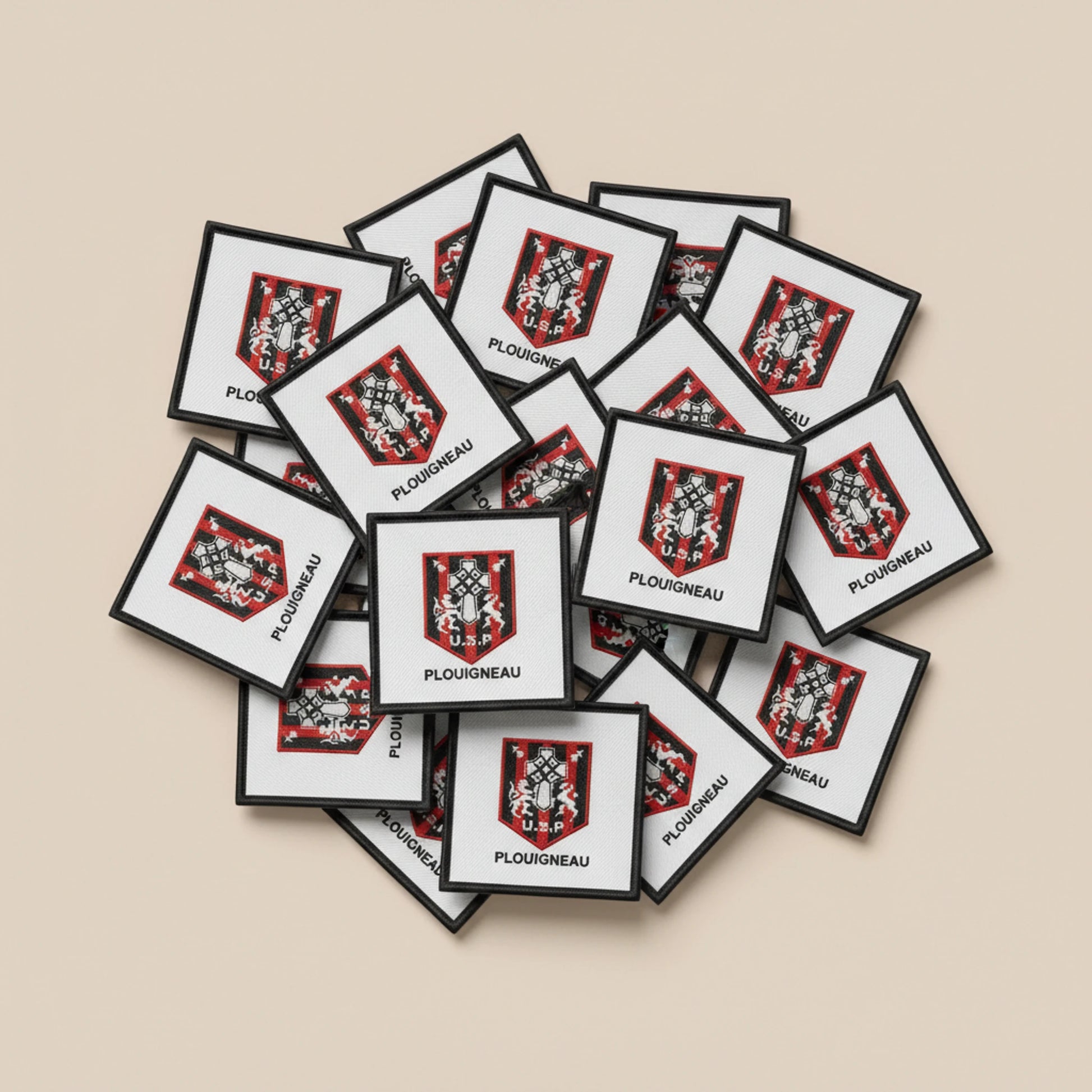 Dos velcro patch brodé PPATCH