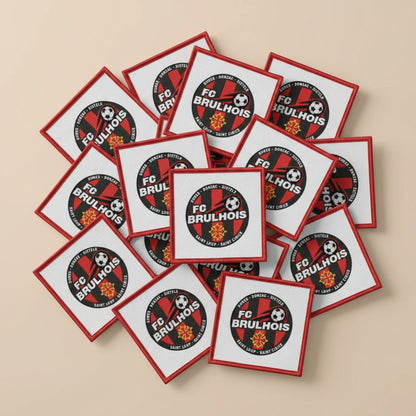 Dos velcro patch brodé PPATCH