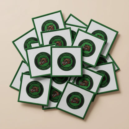 Dos velcro patch brodé PPATCH