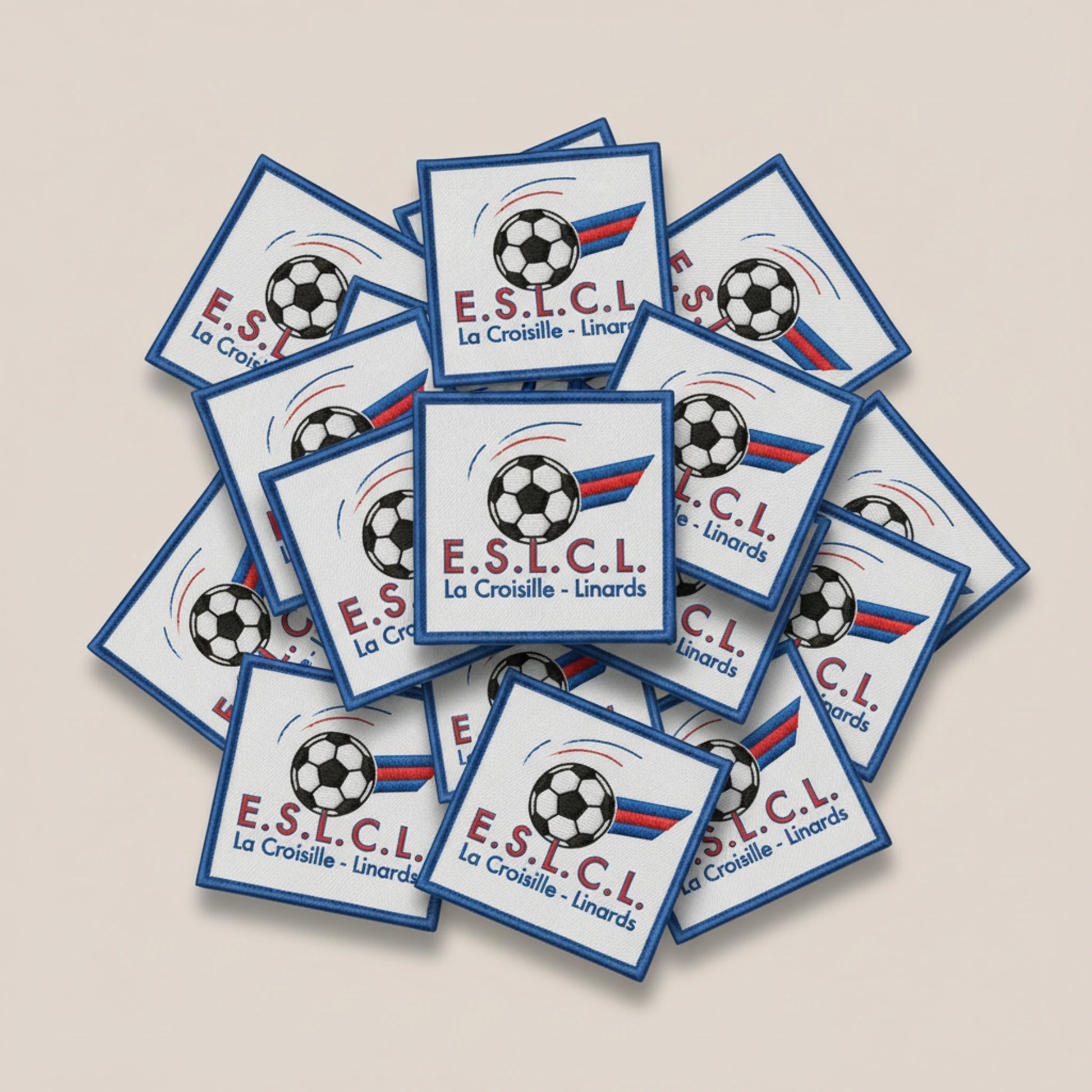 Dos velcro patch brodé PPATCH