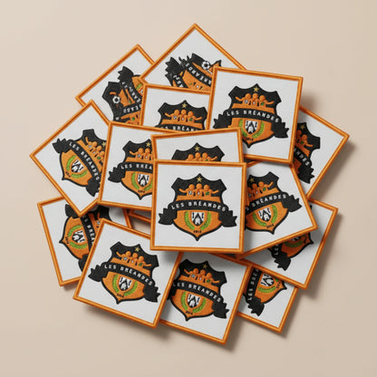 Dos velcro patch brodé PPATCH