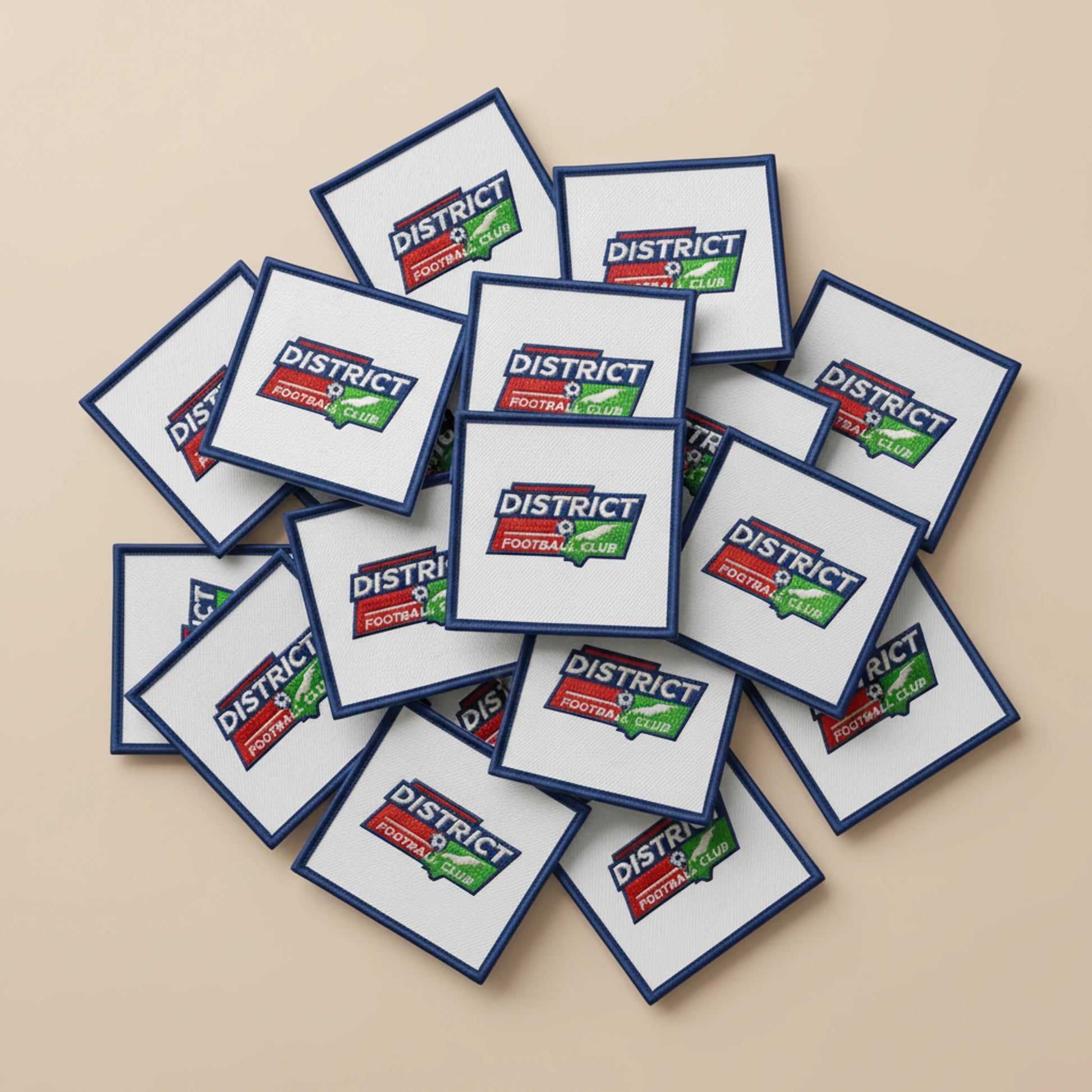 Dos velcro patch brodé PPATCH