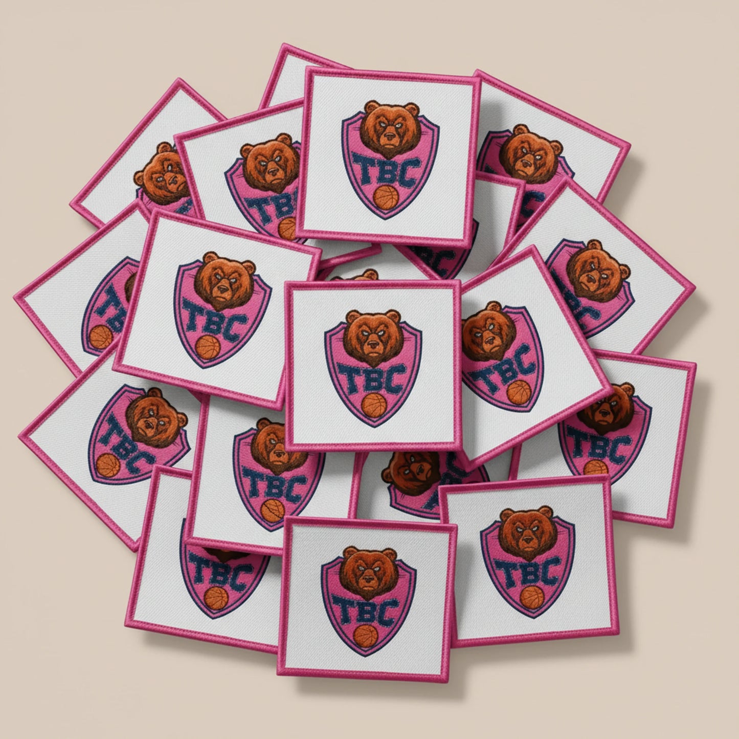 Dos velcro patch brodé PPATCH